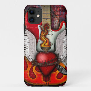 Rots- en rolreligie iPhone 11 hoesje