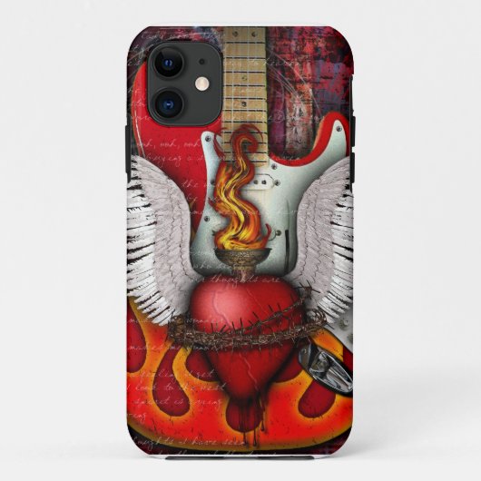 Rots- en rolreligie Case-Mate iPhone case (Achterkant)