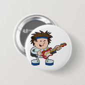 rots en rolster ronde button 5,7 cm (Voorkant /achterkant)