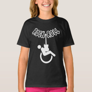 Rots- en rolstoelgebruiker t-shirt