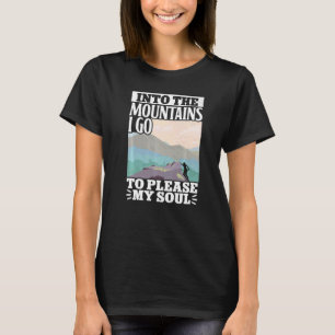 Rots klimmen Bergbeklimmer Boulderen Naar De Berg T-shirt
