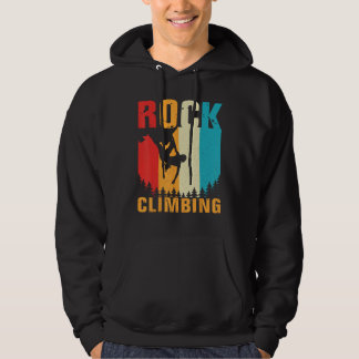 Rots Klimmen Boulder Berg & Wandelavontuur  Hoodie