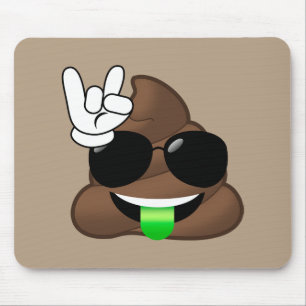 Rots op Achterschip Emoji Muismat
