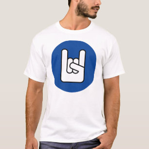 rots op rotsblauw shirt