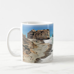 Rots van Aphrordite, Cyprus, Koffiemok