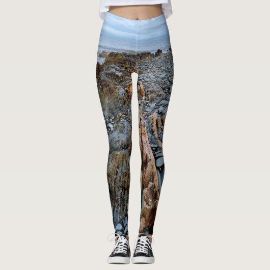 Rotsachtige Leggings (Voorkant)