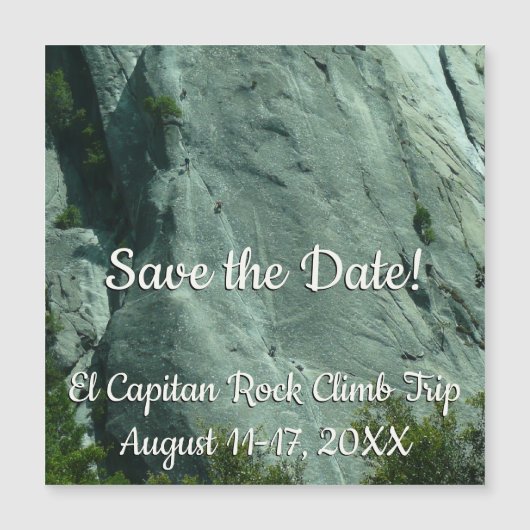 Rotsbeklimmers op El Capitan (Voorkant)