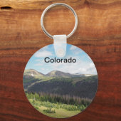 rotsbergen in Colorado Sleutelhanger (Voorkant)
