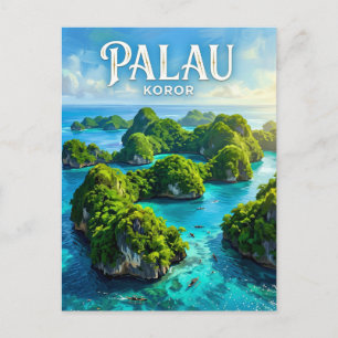 Rotseilanden Palau Briefkaart
