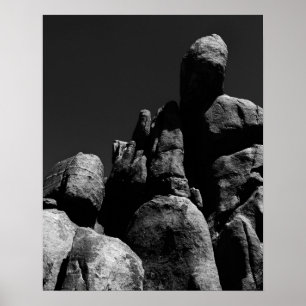 Rotsen in Joshua Tree National Park Poster