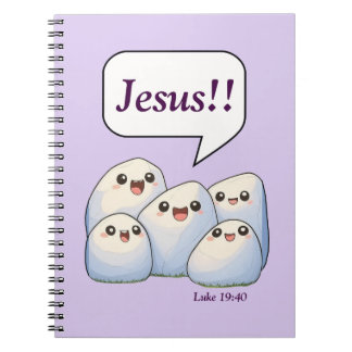 Rotsen roepen Zijn naam Notitieboek