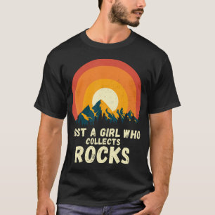 Rotsenverzamelaar Geoloog Rotshond Geodejager T-shirt