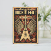 Rotsfeest Bedankkaart (Staand voorkant)