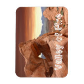 Rotsformaties, Valley of Fire State Park, Nevada Magneet (Verticaal)