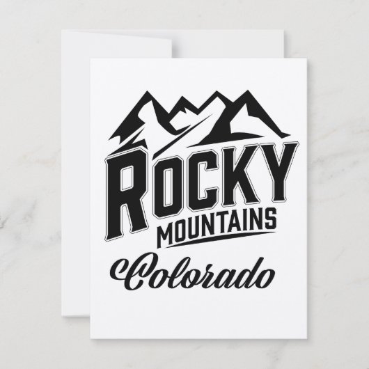 Rotsgebergte Colorado (Voorkant)