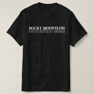 Rotsgebergte - Verenigde Staten van Amerika T-shirt