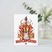 Rotsgod Briefkaart (Staand voorkant)