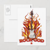 Rotsgod Briefkaart (Voorkant / Achterkant)