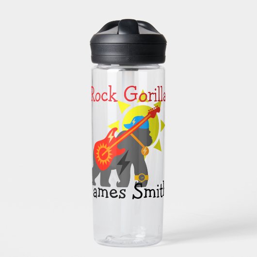 rotsgorilla waterfles (Voorkant)