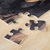 rotsige kustlijn legpuzzel (Zijkant)