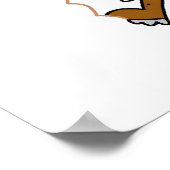 Rotsklimijkfiguur Poster (Hoek)