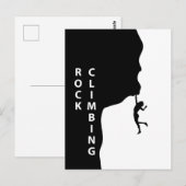 Rotsklimmen Briefkaart (Voorkant / Achterkant)