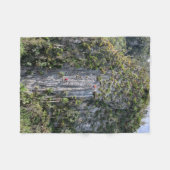 Rotsklimmen Fleece Deken (Voorkant (Horizontaal))