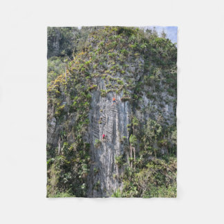 Rotsklimmen Fleece Deken