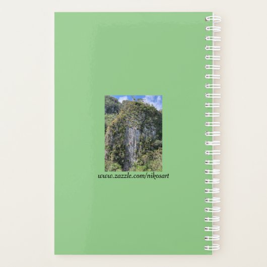 Rotsklimmen Planner (Achterkant)