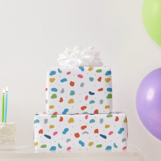 Rotsklimmen Schattigee Kinder Kleurrijk Cadeaupapier (Feestgeschenken)
