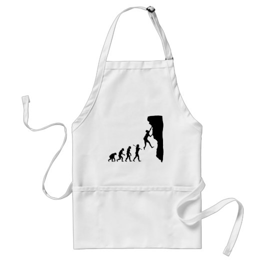 Rotsklimmen Standaard Schort (Voorkant)