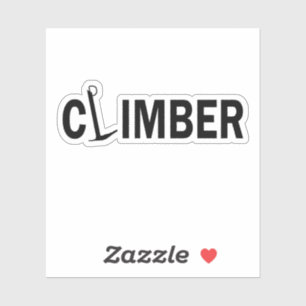 rotsklimmer sticker