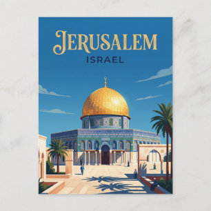 Rotskoepel Israël Briefkaart