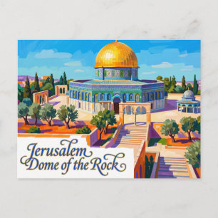 Rotskoepel Israël Briefkaart