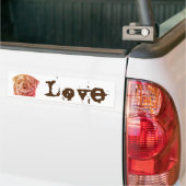 Rott Love Bumpersticker (Op Truck)