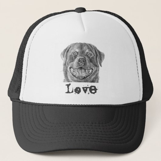 Rott Love Trucker Pet (Voorkant)