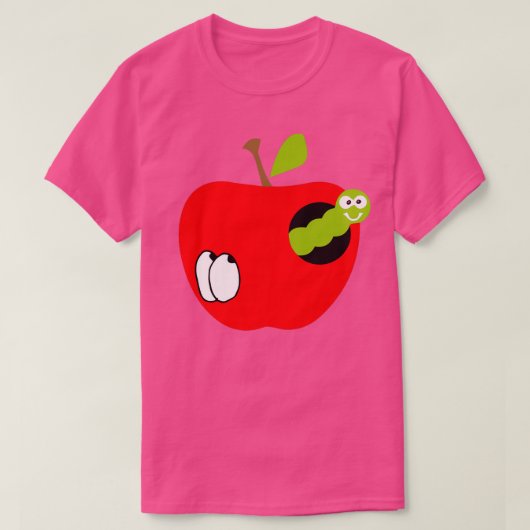 rotte appel t-shirt (Design voorkant)