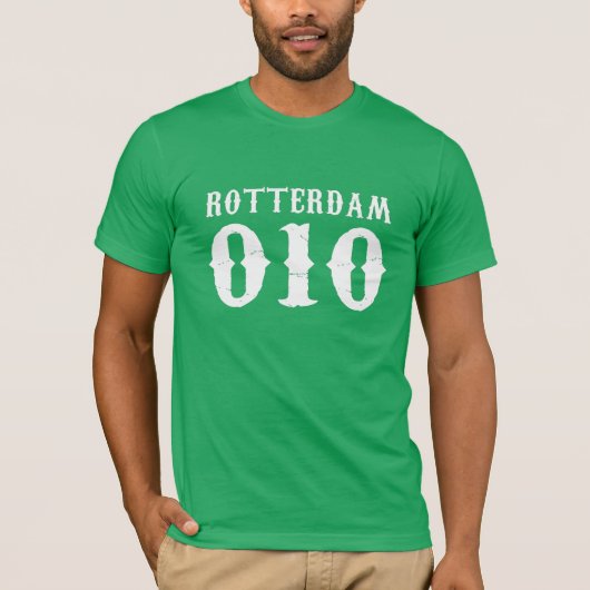 Rotterdam 010 T-Shirt becomes: T-Shirt Rotterdam 0 (Devant)