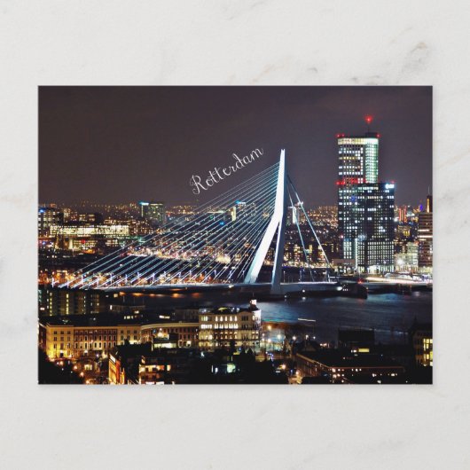 Rotterdam Cityscape Briefkaart (Voorkant)