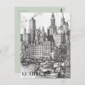 Rotterdam, Nederland Briefkaart (Voorkant / Achterkant)