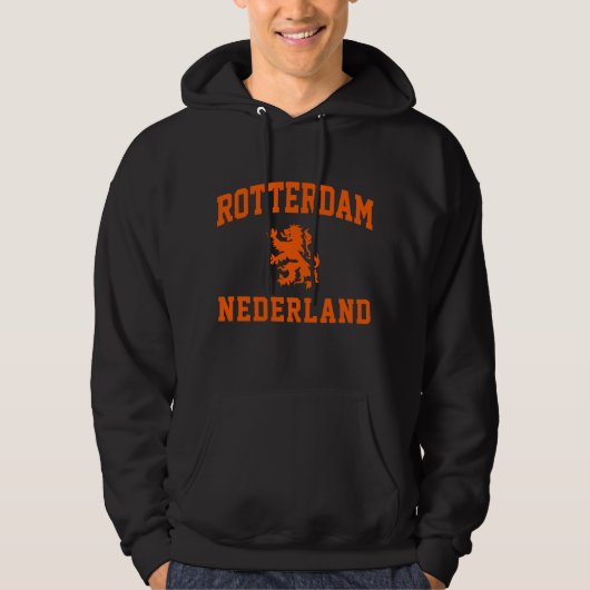 Rotterdam Nederland Hoodie (Voorkant)