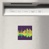 Rotterdam Nederland Skyline Magneet (Insitu (Vaatwasser))