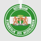 Rotterdam Round Emblem Ornament (achterkant)