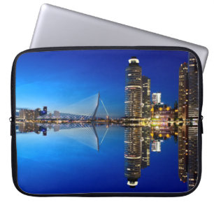 Rotterdam Skyline Cityscape Laptop Sleeve