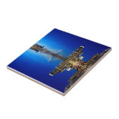 Rotterdam Skyline Cityscape Tegeltje (Zijkant)