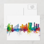 Rotterdam The Netherlands Skyline Briefkaart (Voorkant / Achterkant)