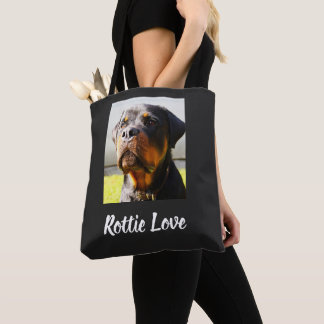 Rottie Liefde foto Rottweiler Draagtas