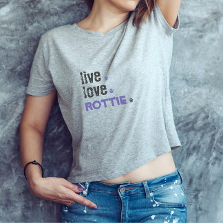 Rottie Live Liefde Rottie Moeder Rottie T-shirt