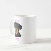Rottie Love Koffiemok (Voorkant links)