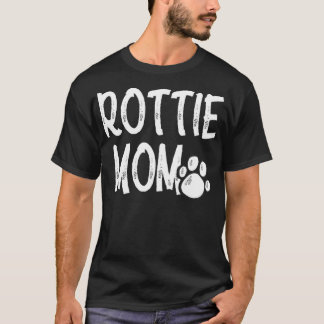 Rottie mama Funny Rottweiler Hondenliefhebbers T-shirt